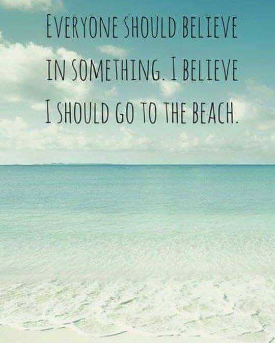 Go to the beach