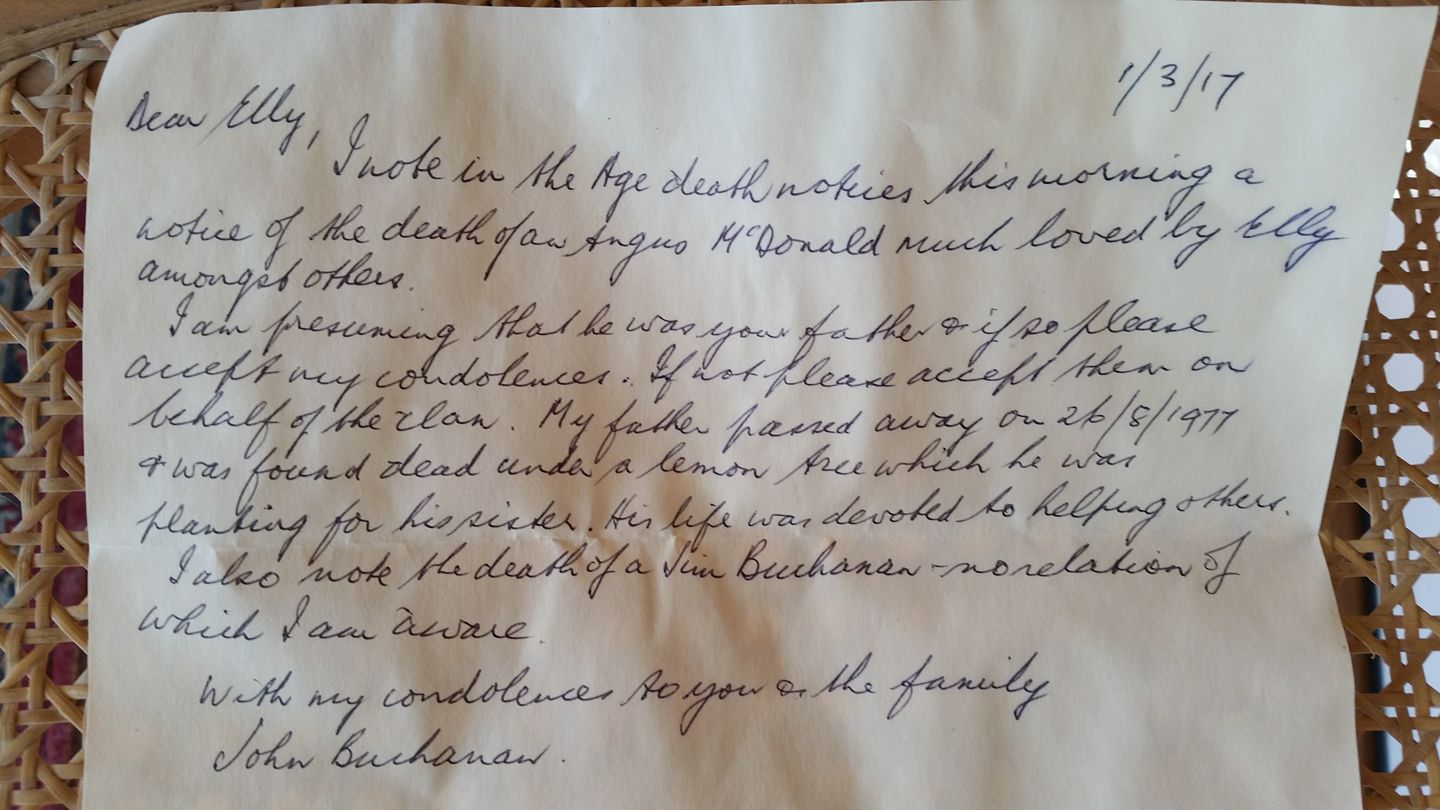 John's letter
